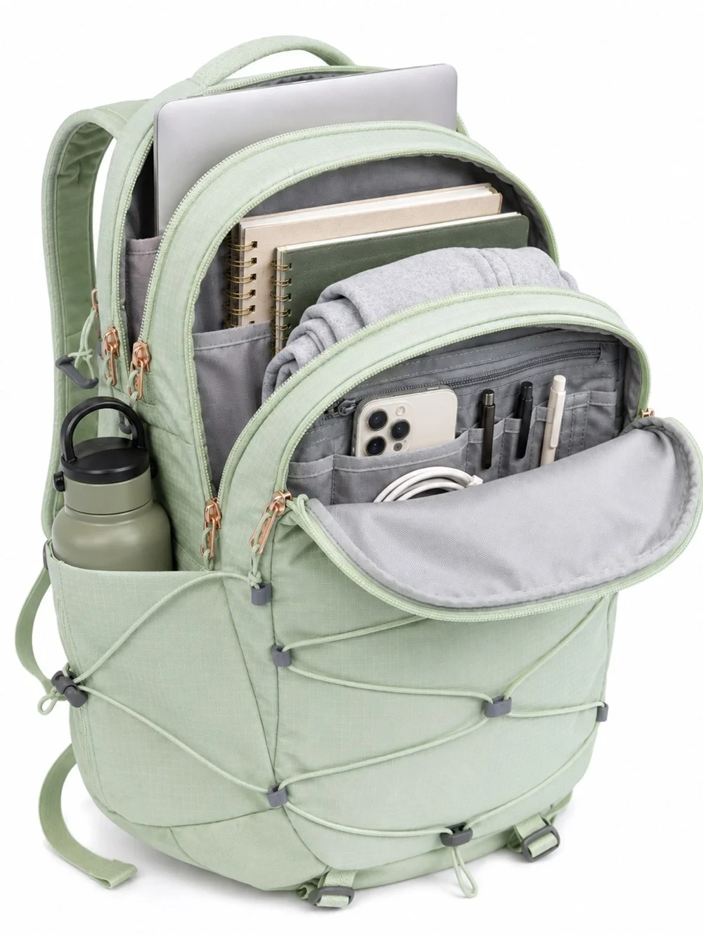 The North Face Women’s Borealis Luxe Backpack Misty Sage 27L NWT